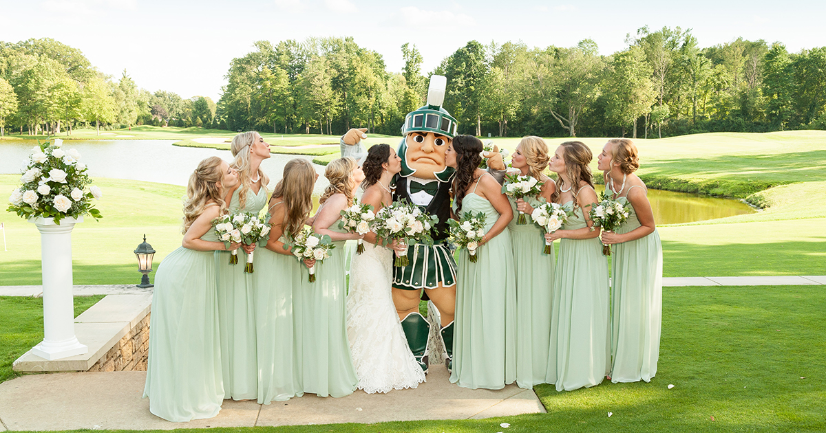 Request Sparty For Your Event Alumni