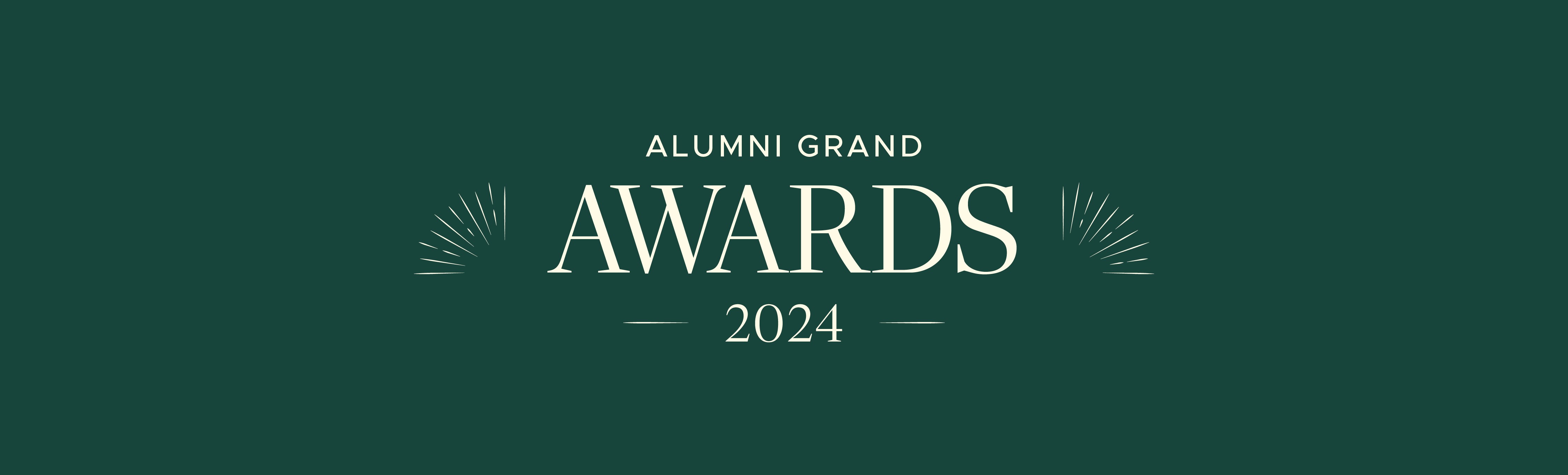 [Banner: 2024 Alumni Grand Awards ]